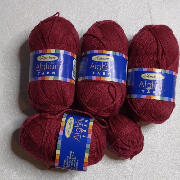Herrschner Afghan 2 Ply Yarn Mulberry